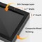 Pin Display Frame, 7x9 Shadow Box for Wall and Tabletop Mount, Pin Collection Display, Brooch Holder for Enthusiast, Black